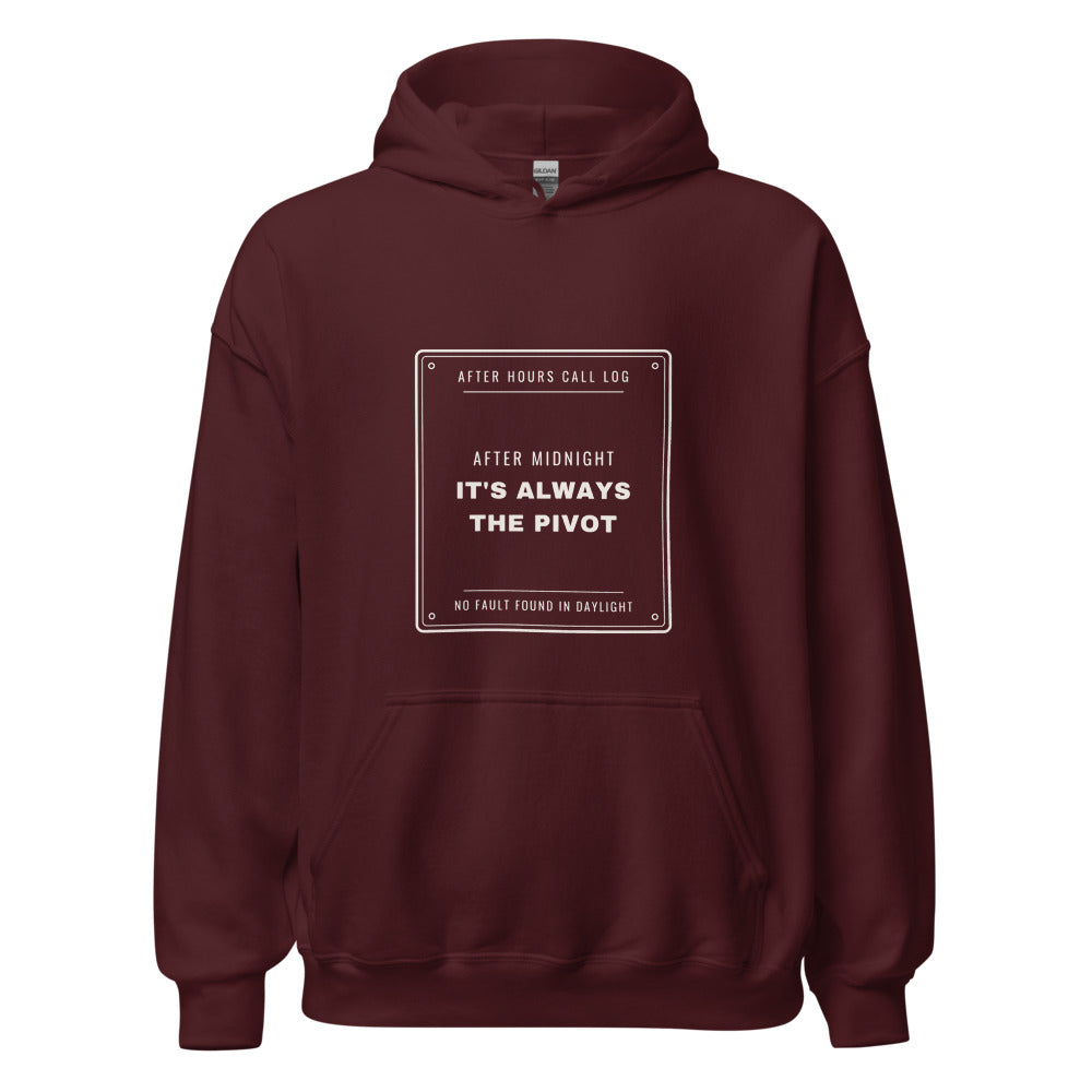 Maroon hoodie