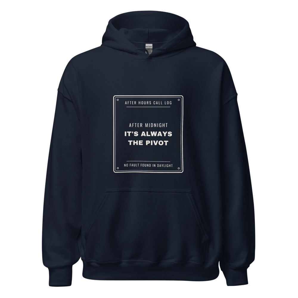 Navy hoodie