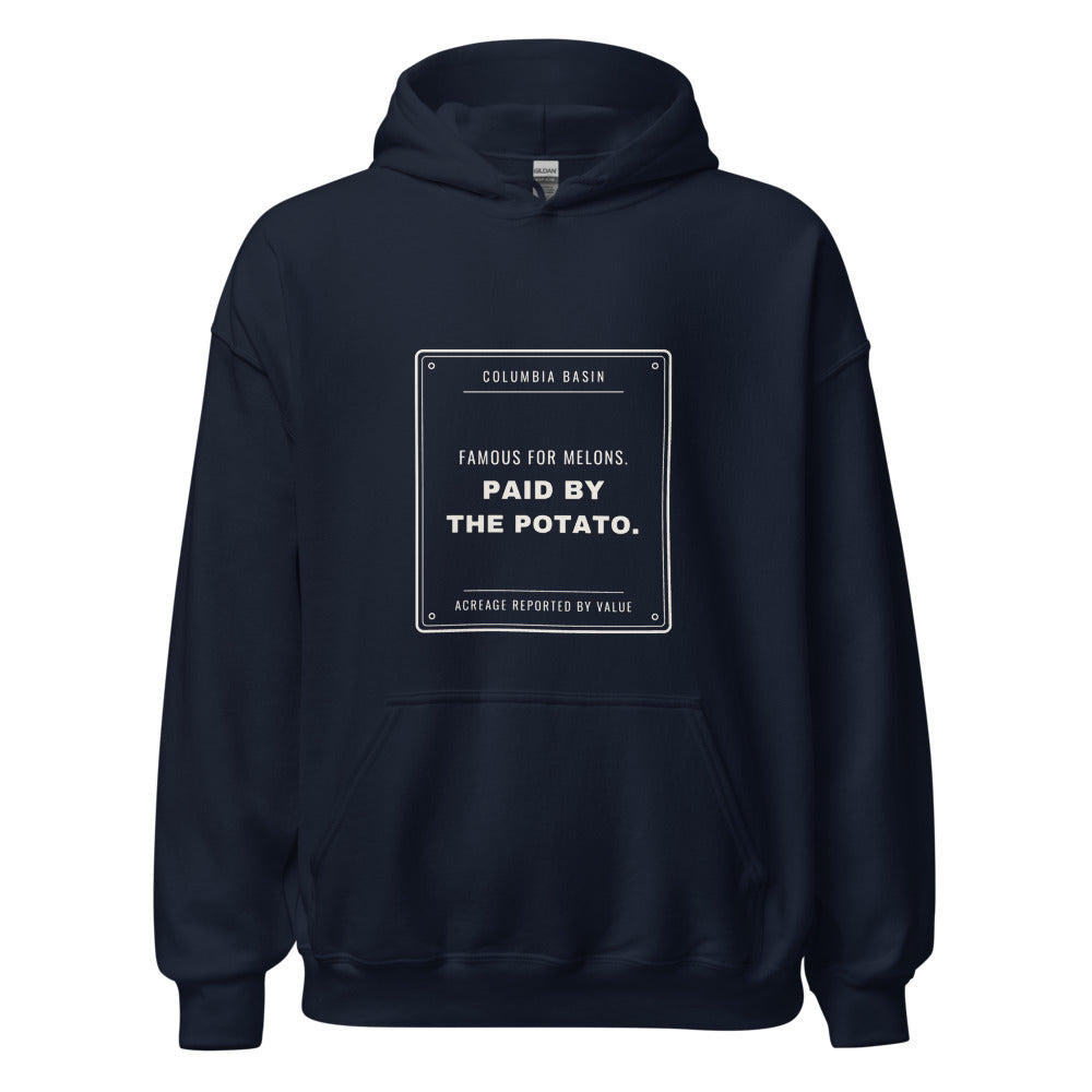 Navy hoodie