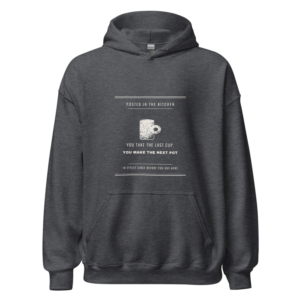Dark Heather hoodie