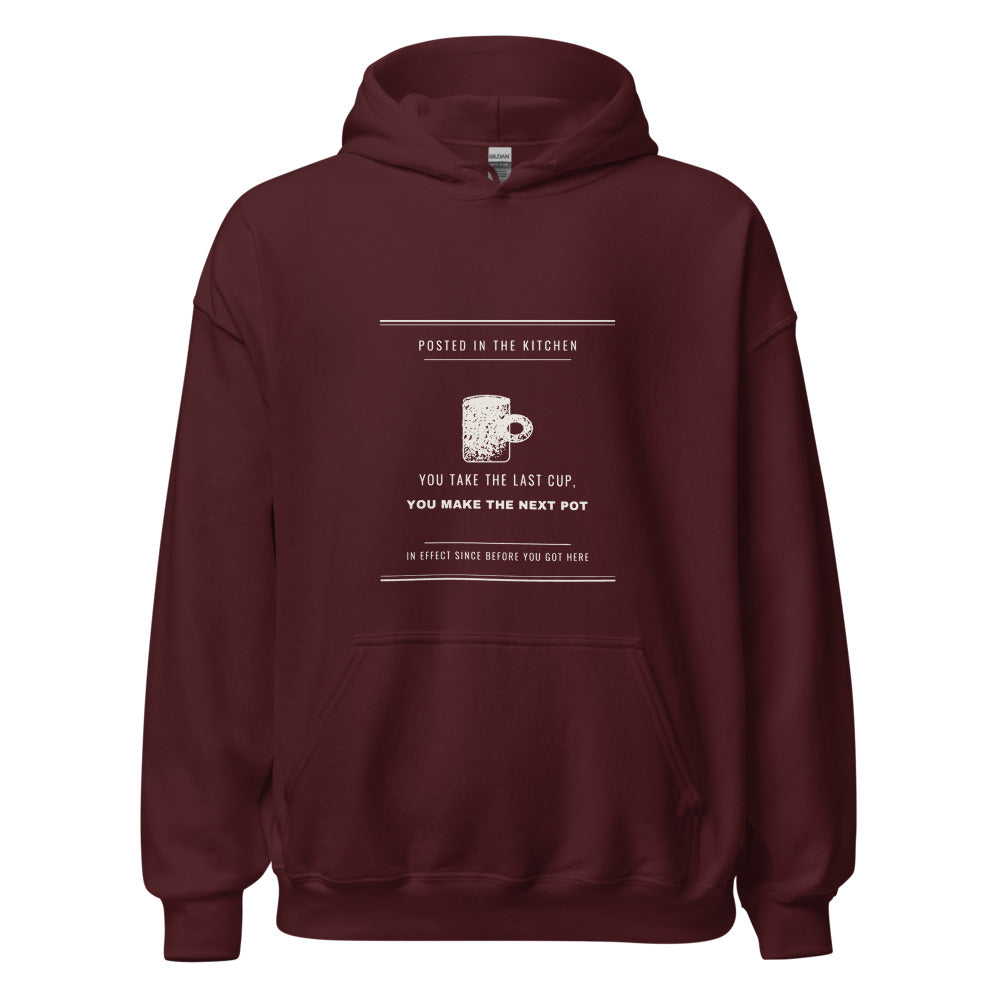 Maroon hoodie