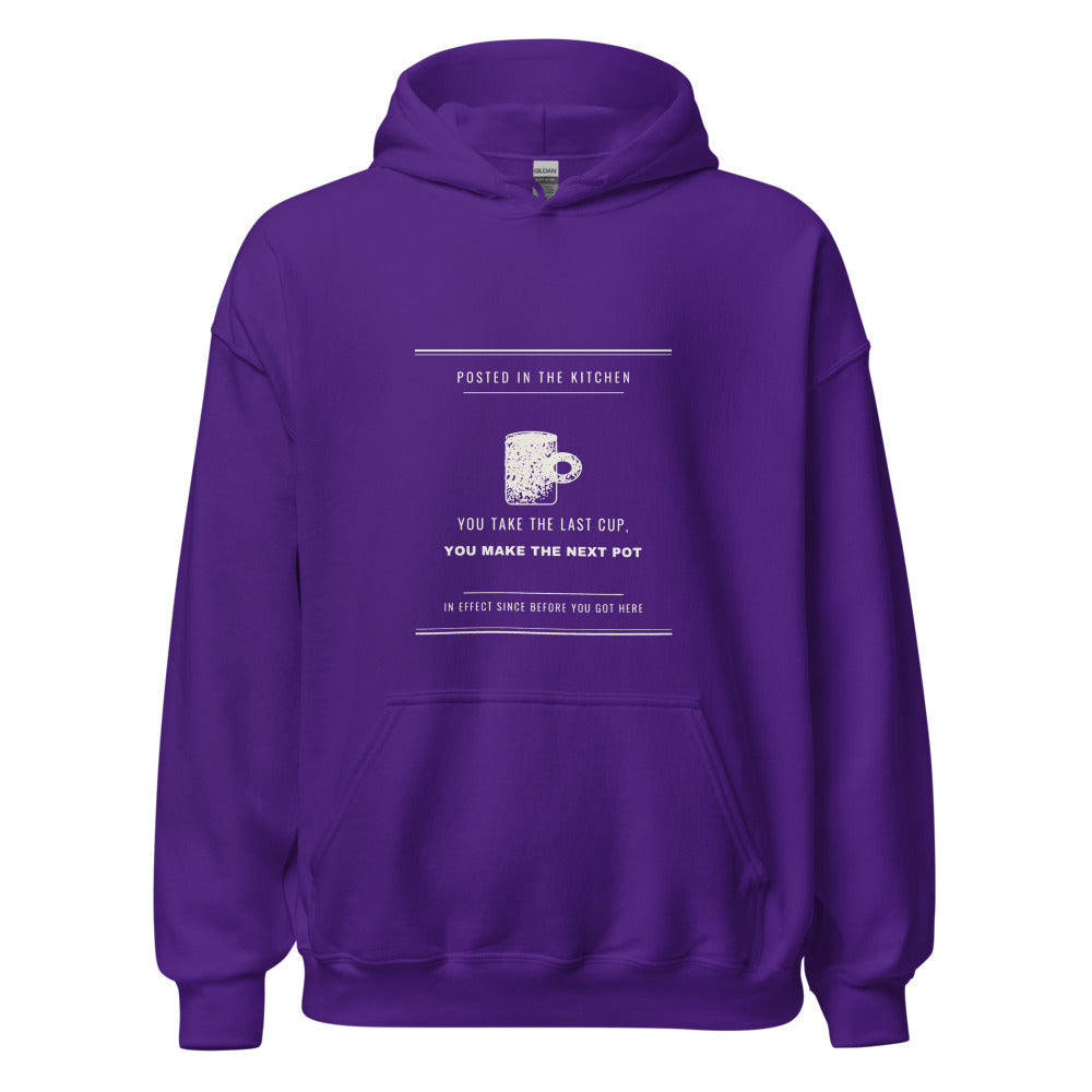 Purple hoodie