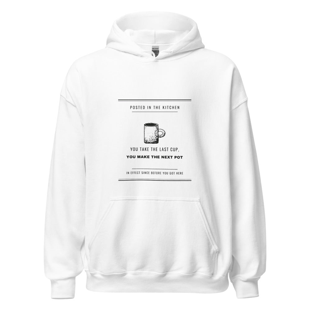 White hoodie