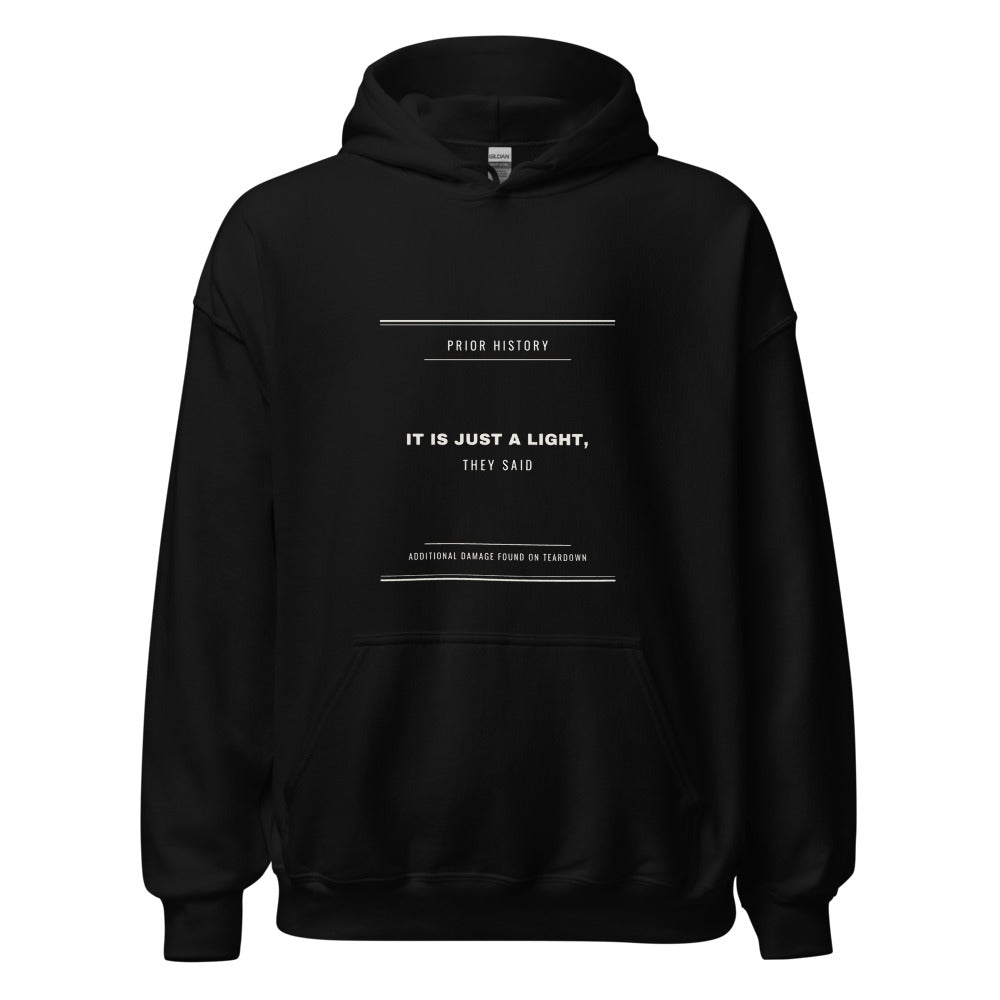 Black hoodie