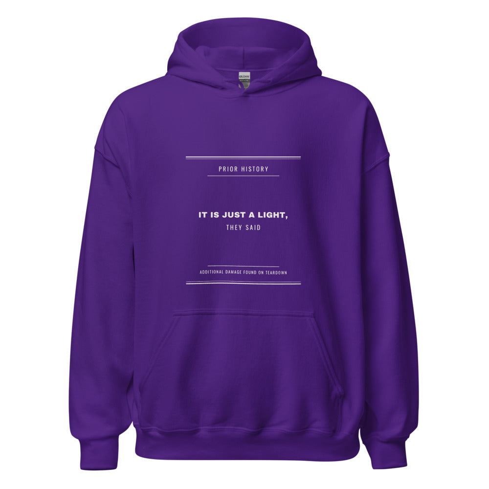 Purple hoodie
