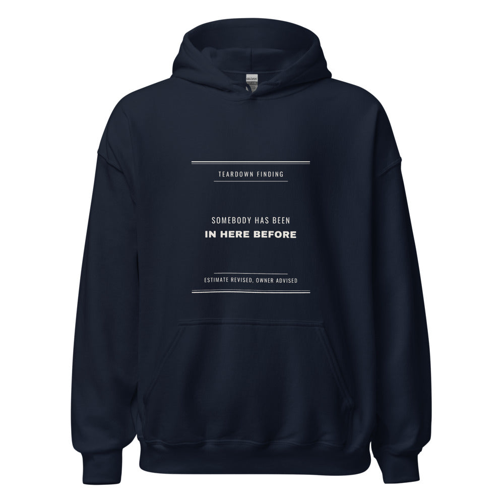 Navy hoodie