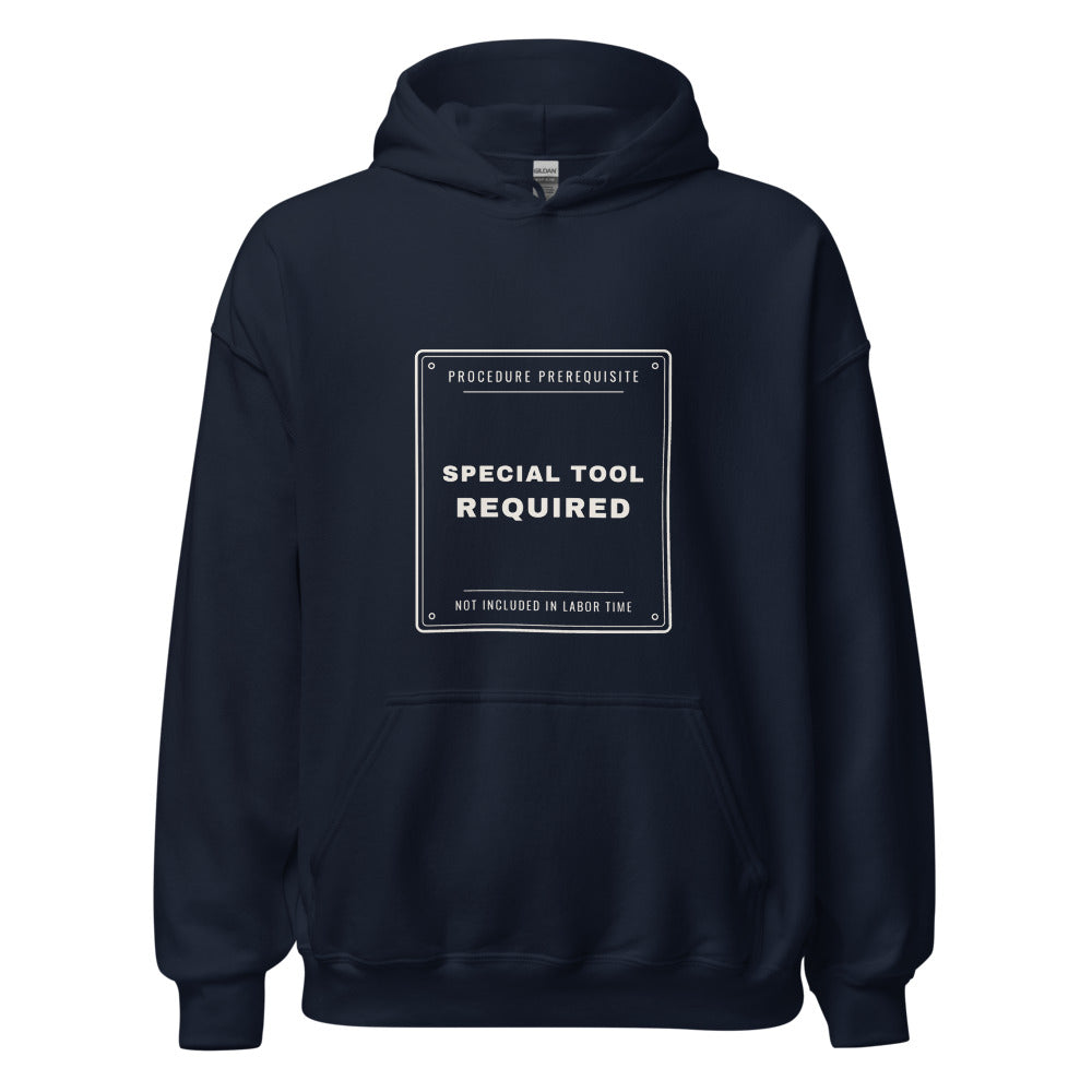 Navy hoodie