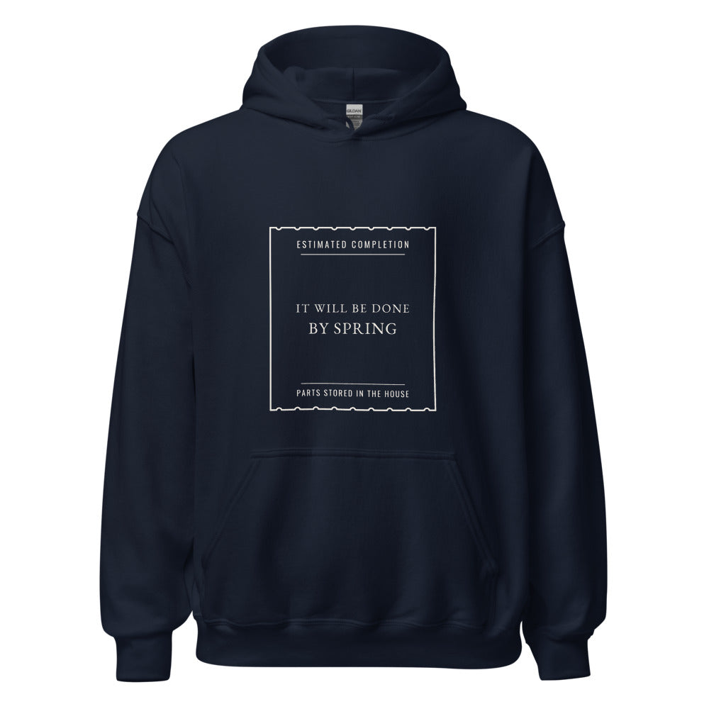 Navy hoodie