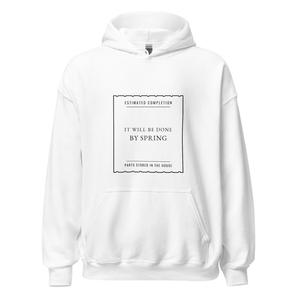 White hoodie