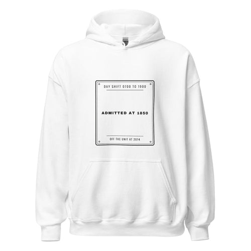 White hoodie
