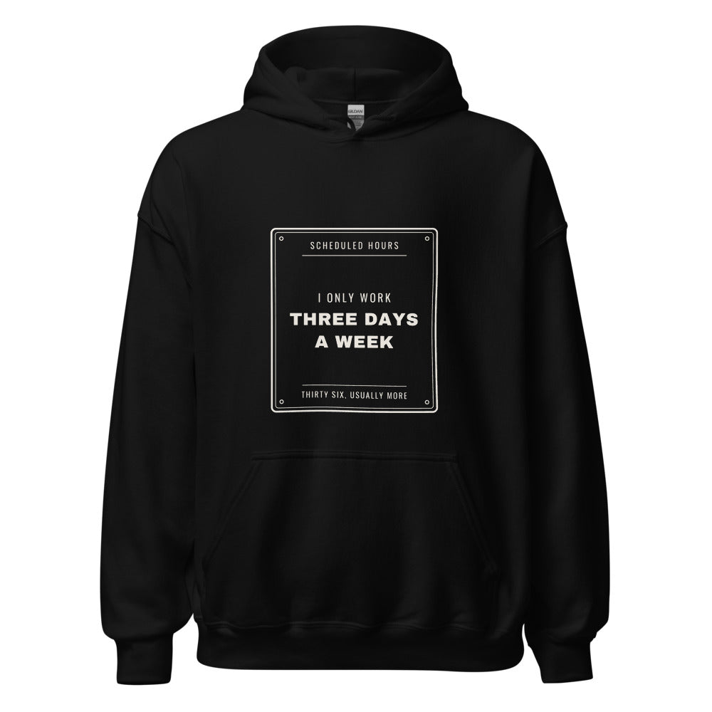 Black hoodie