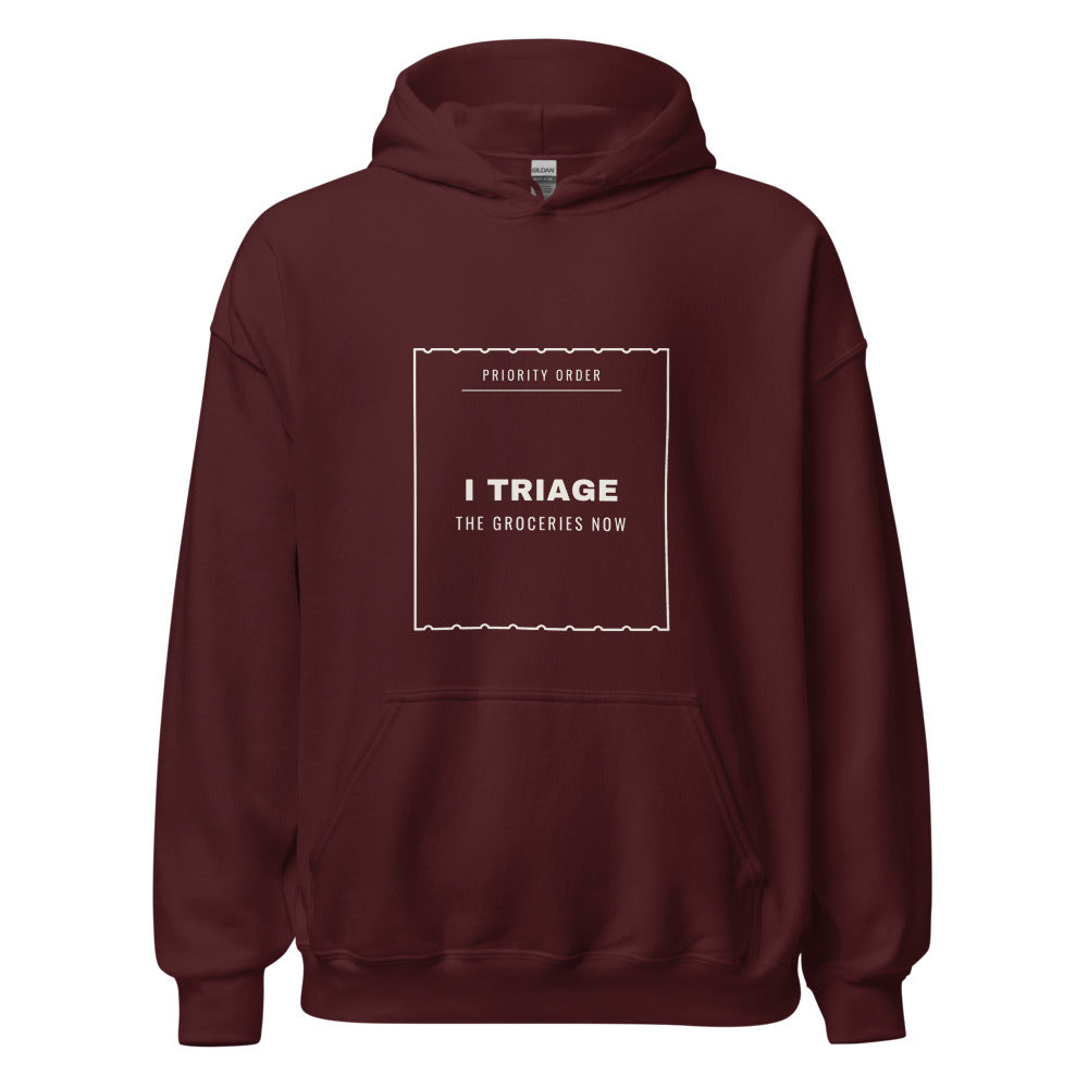 Maroon hoodie