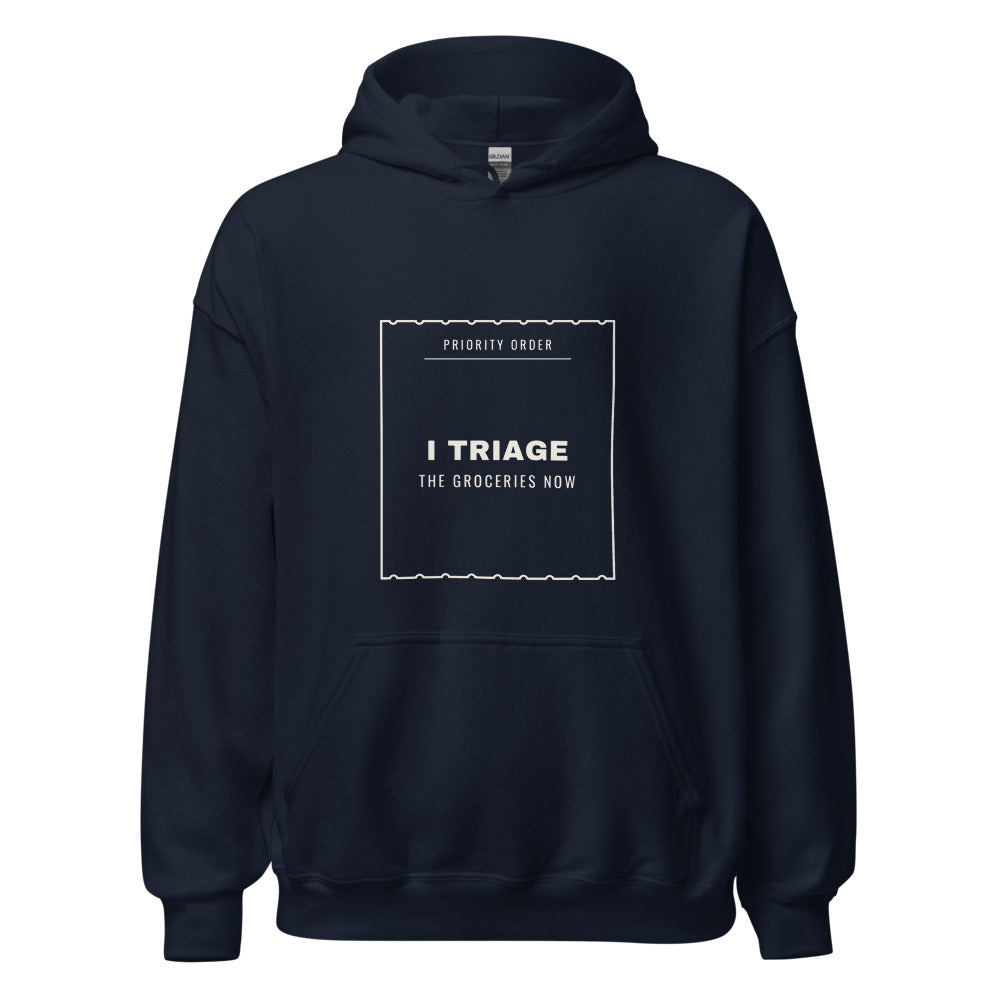 Navy hoodie