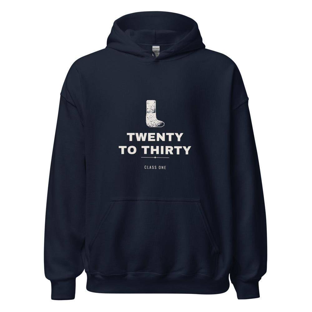 Navy hoodie