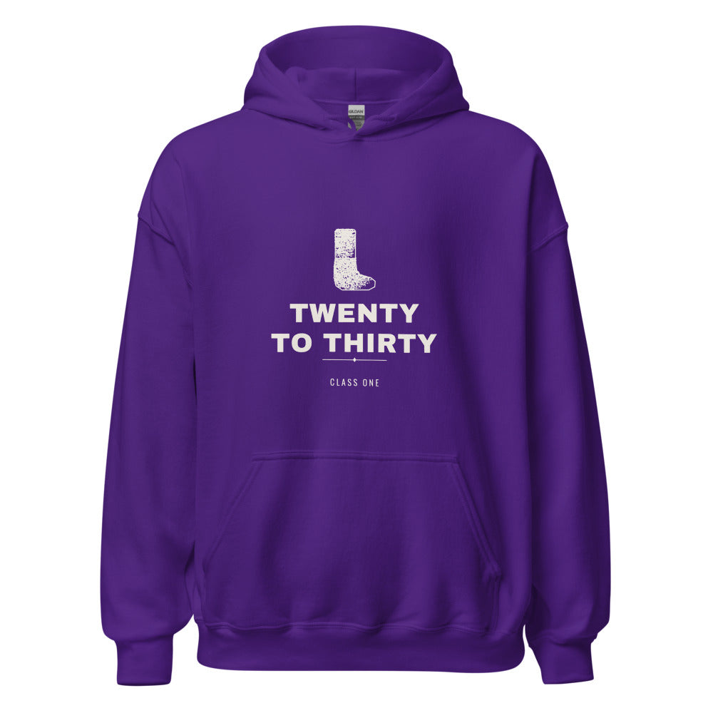 Purple hoodie