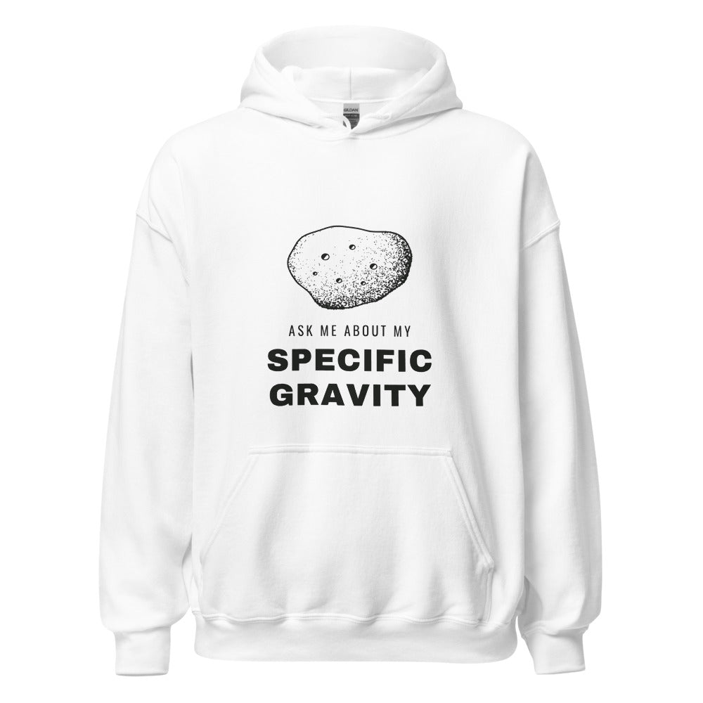 White hoodie