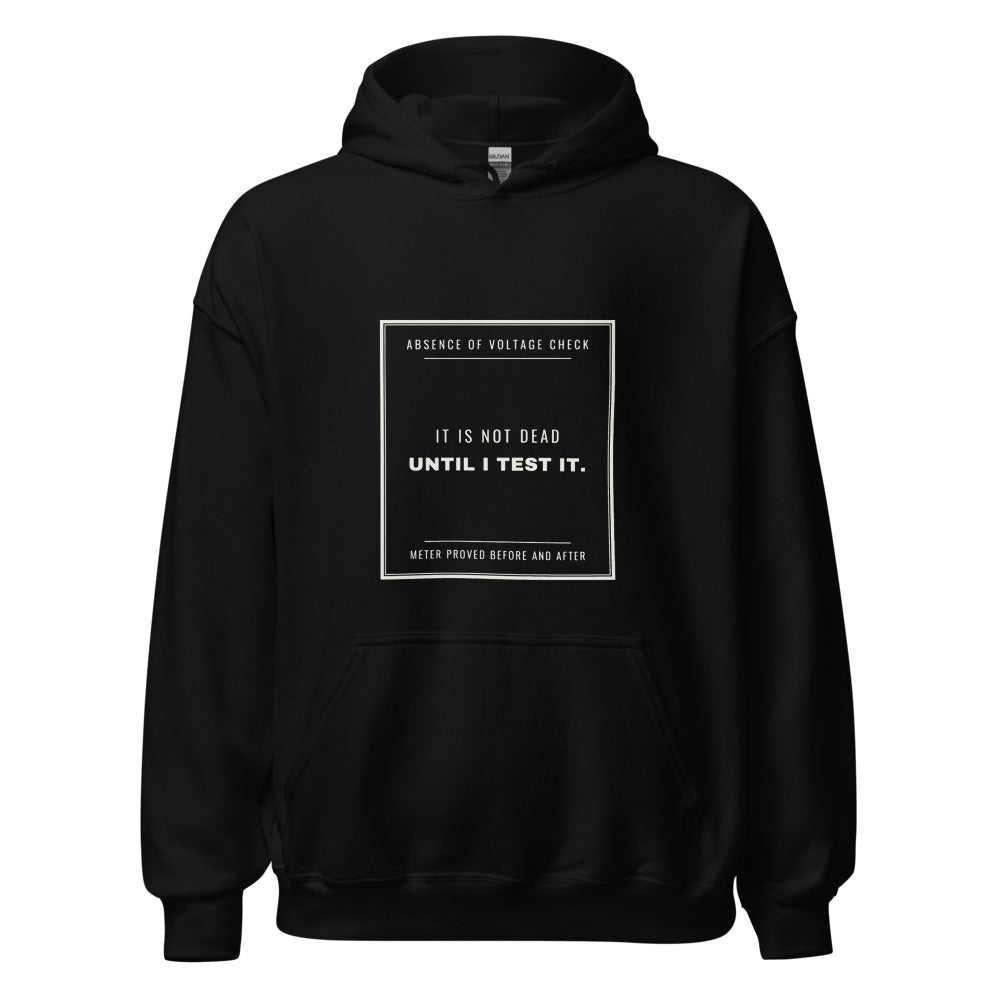 Black hoodie