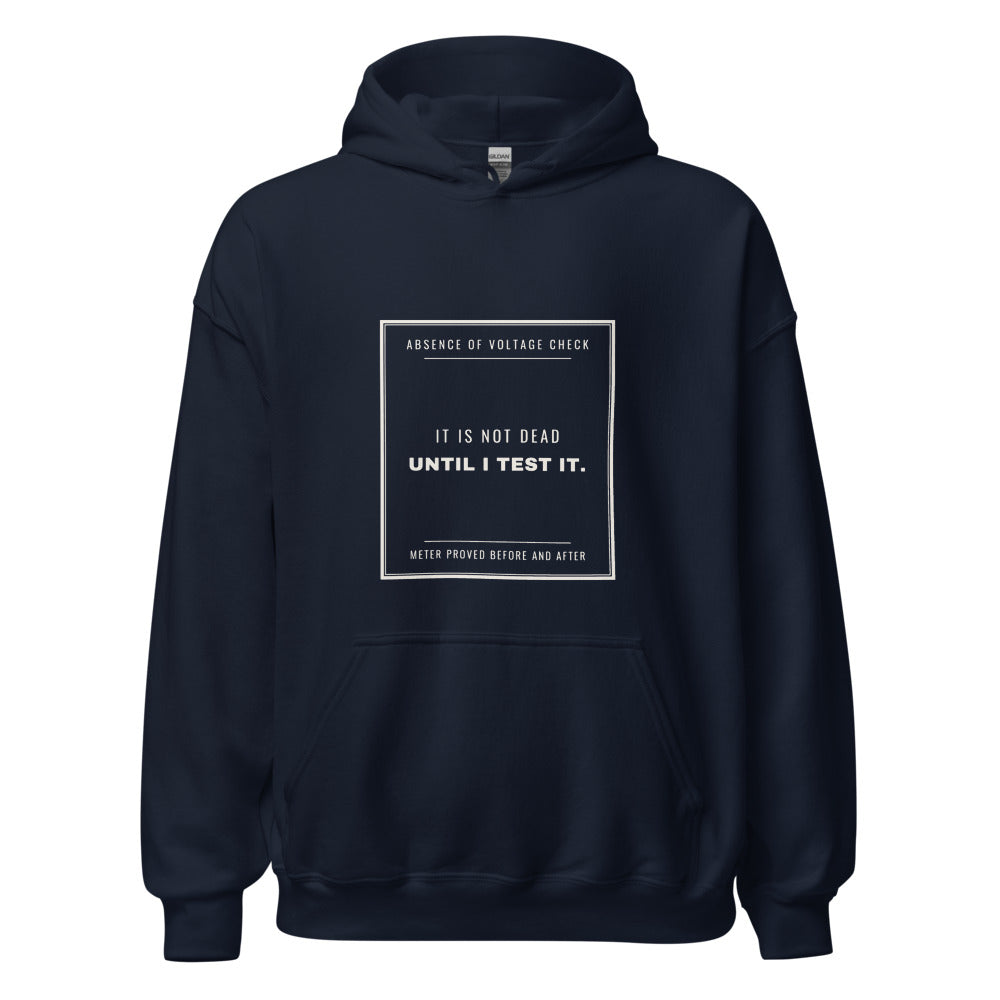 Navy hoodie