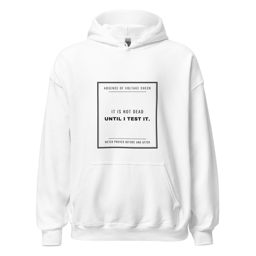 White hoodie