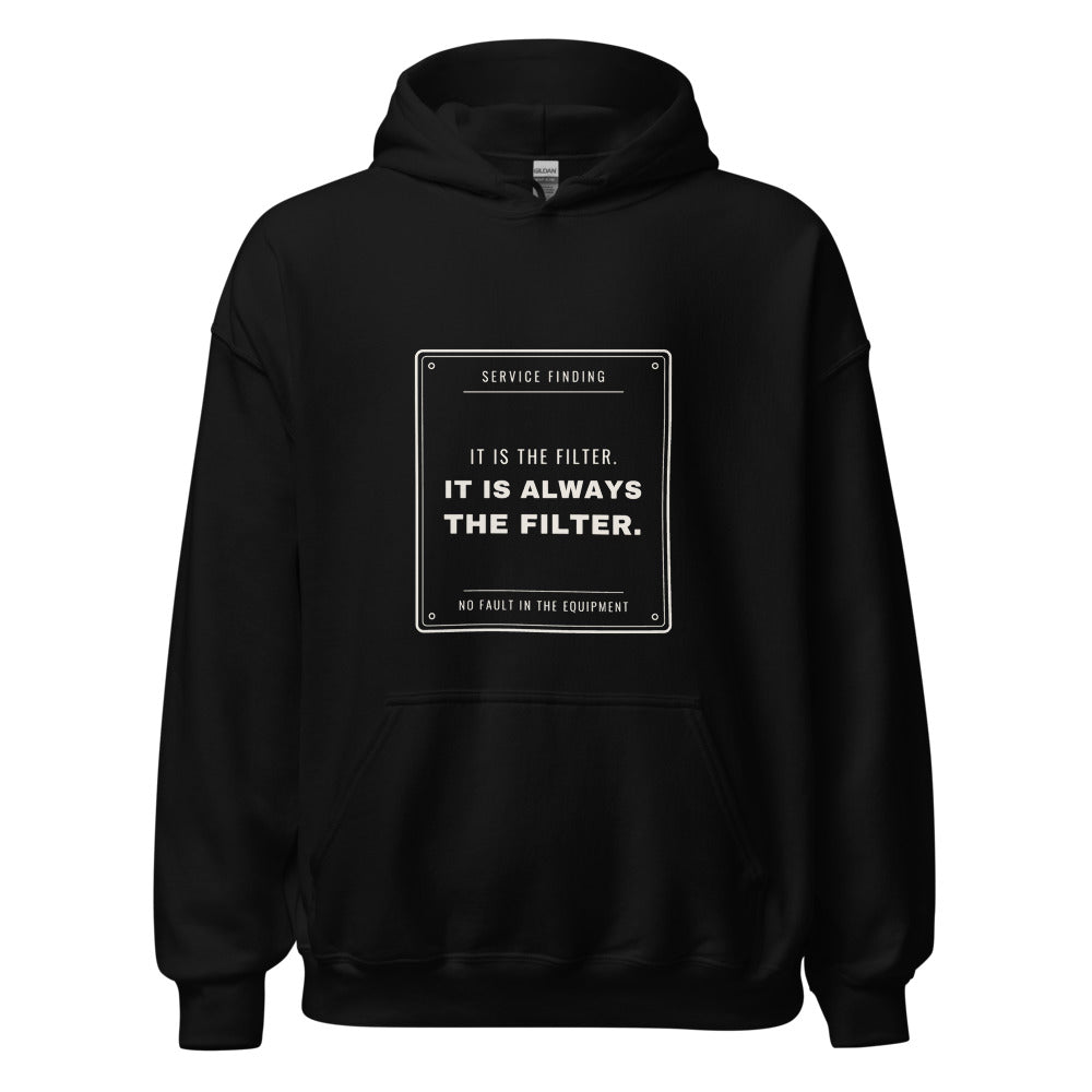 Black hoodie