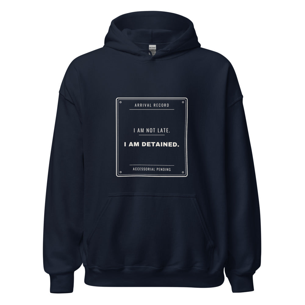 Navy hoodie