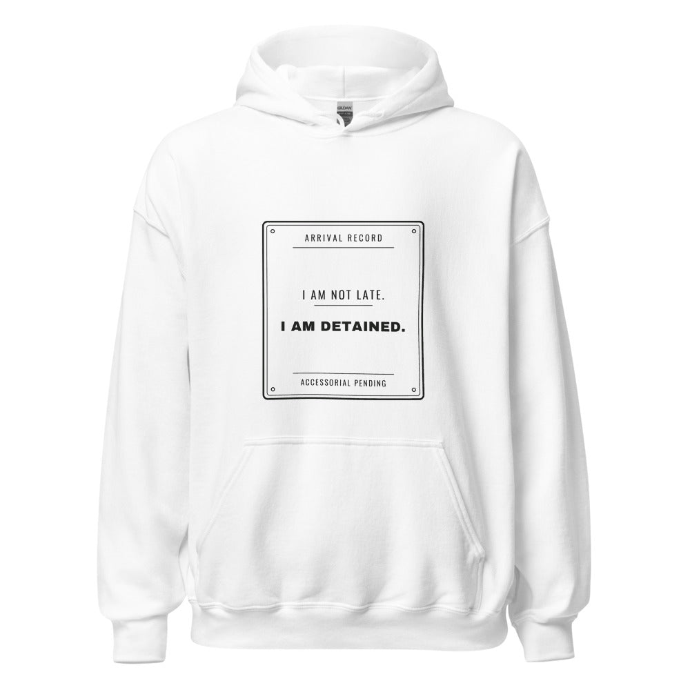 White hoodie