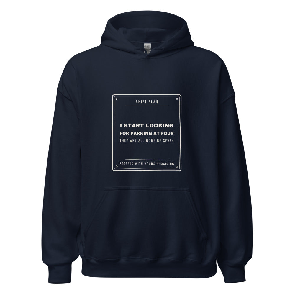 Navy hoodie