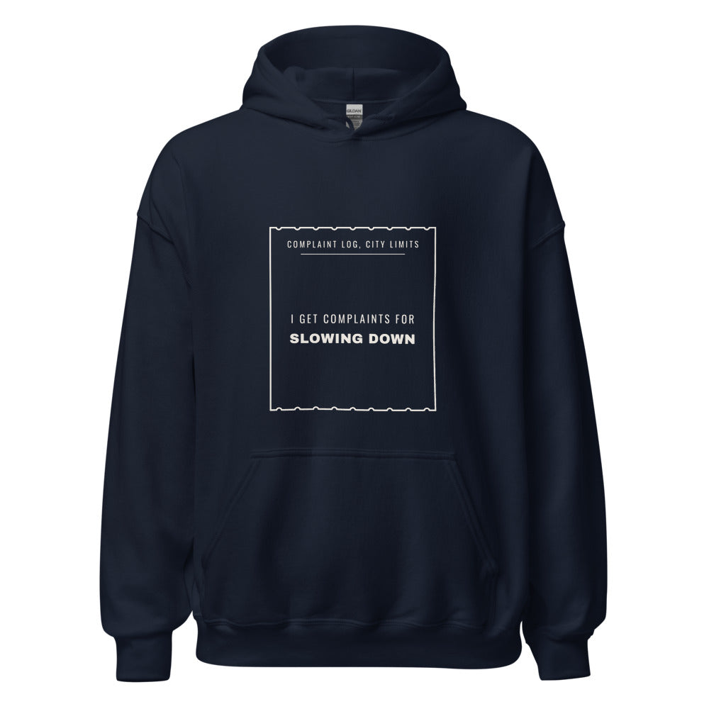 Navy hoodie