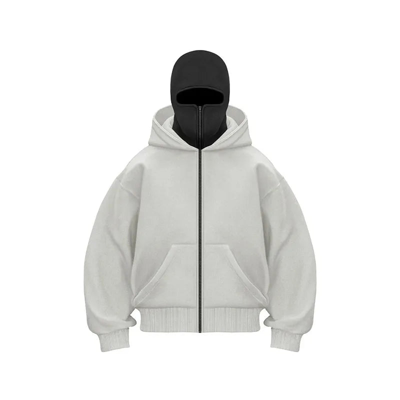 The Cloud Fleece — Oversized Double-Hood Jacket