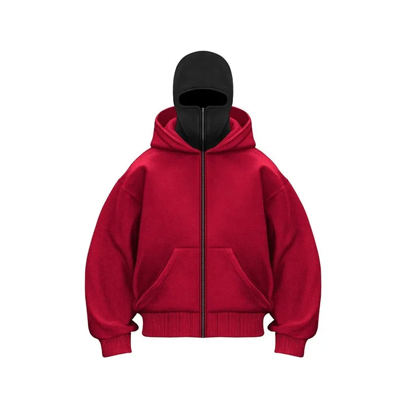 The Cloud Fleece — Oversized Double-Hood Jacket