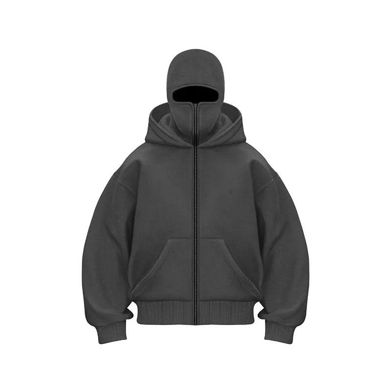 The Cloud Fleece — Oversized Double-Hood Jacket